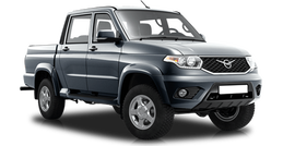 UAZ Обновленный Пикап Темно-серый металлик